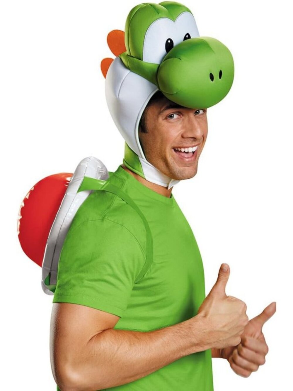 Men's Yoshi Costume Accessory Kit - Fun Adult Dress-Up Set for Parties & Events